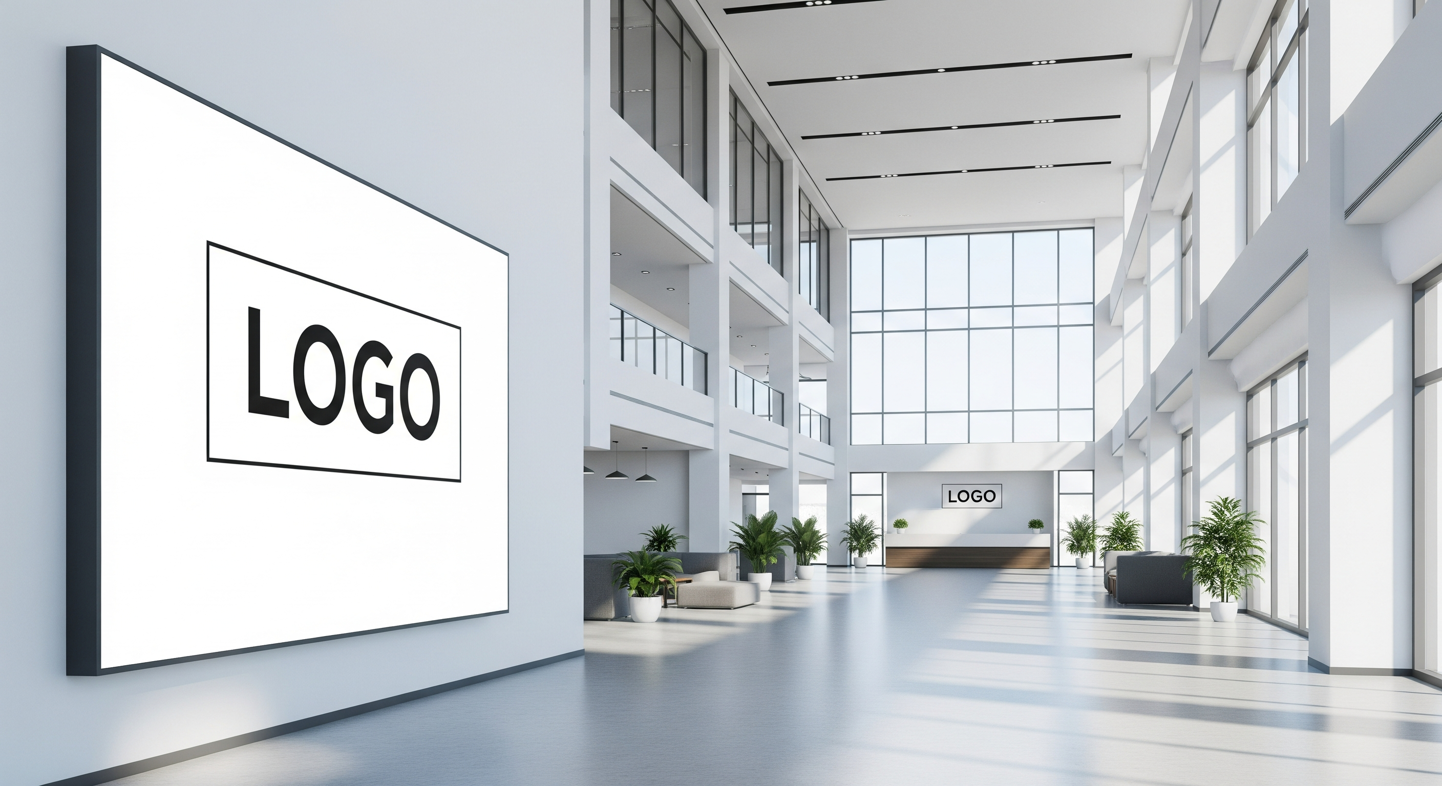 Modern Atrium Elegance