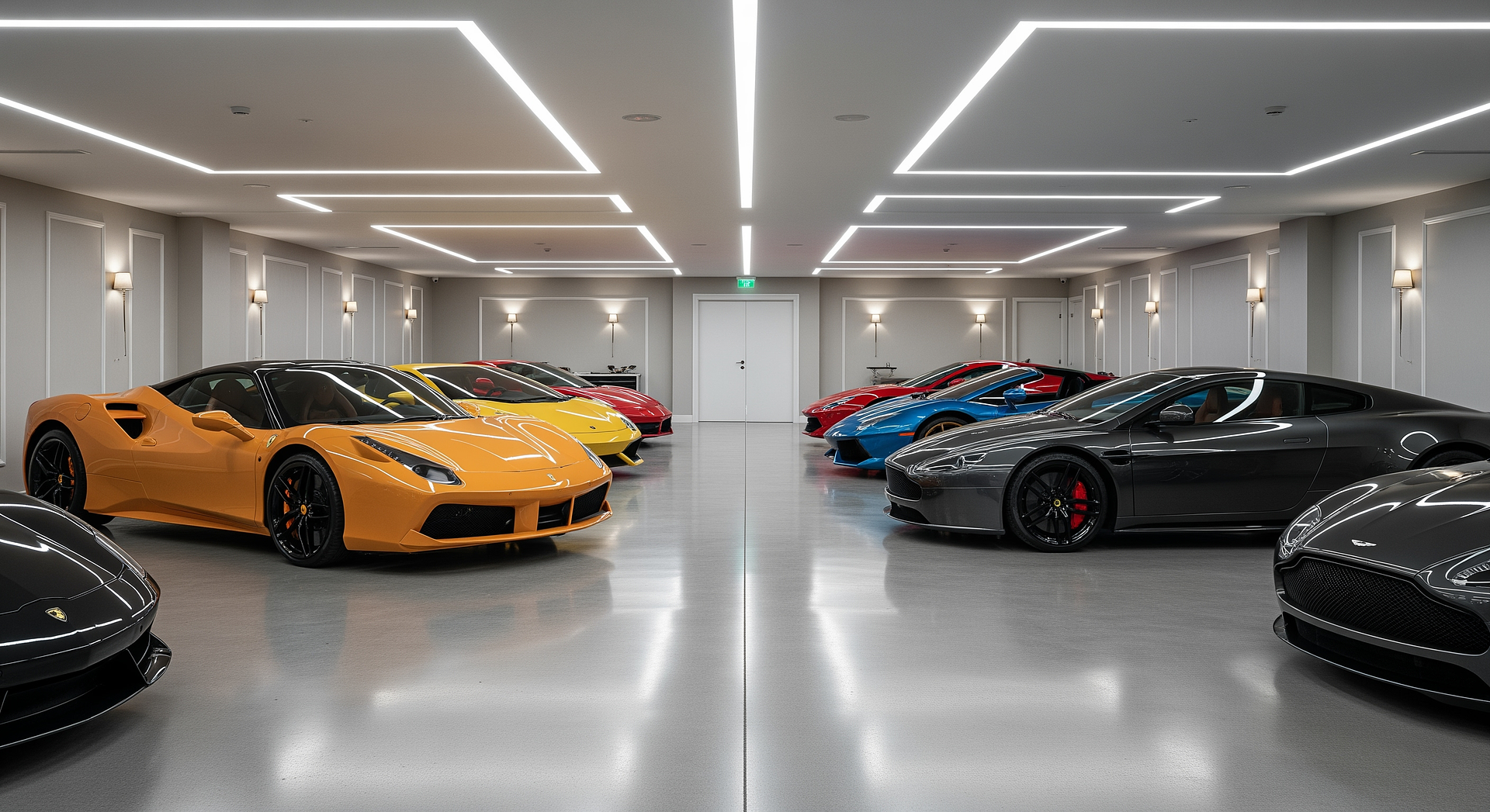 Expensive Cars Garage