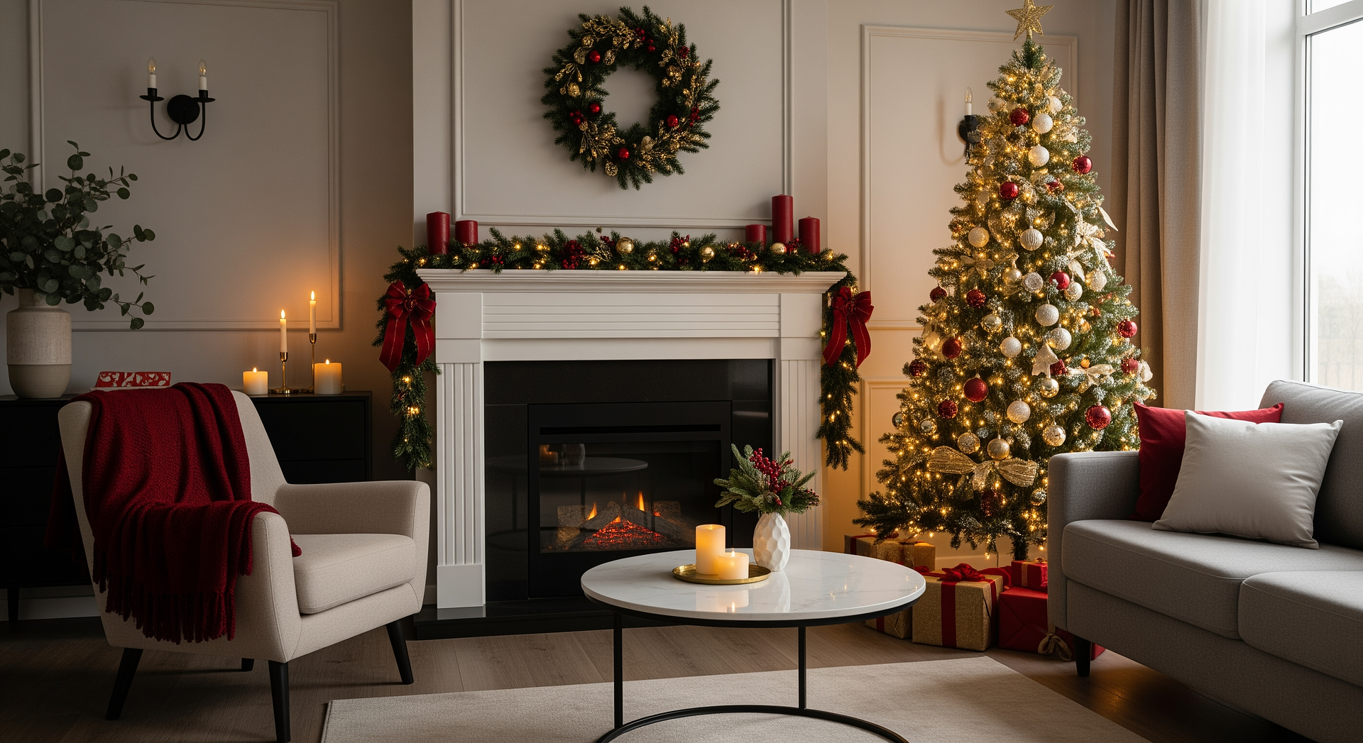 Elegant Christmas Home