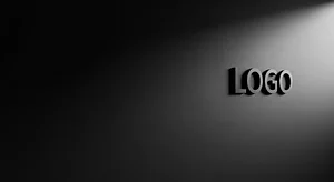 Oblique Wall Focus - Virtual Office Background