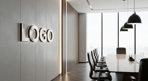 Modern Conference Room - Virtual background for SaaS Founders