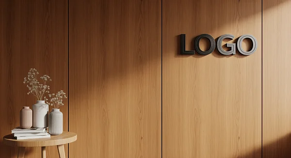 Dream of Wood Professional Virtual Office Background for Video Calls - Corporate