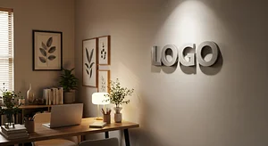 Modern Home Webinar - Virtual Office Background