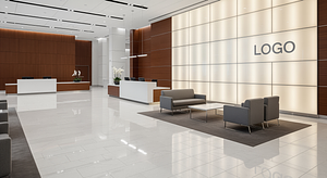 Reception at a fortune 500 company
