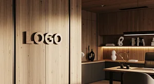 Rustic Elegance Creative Virtual Office Background