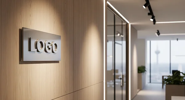 Modern Consulting Office Professional Virtual Office Background for Video Calls - Real Estate