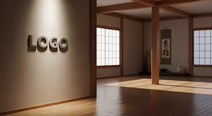 Zen Dojo Studio - Virtual Office Background