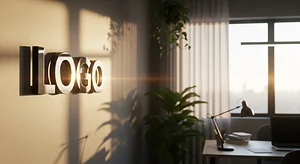 Morning Glow Workspace Creative Virtual Office Background