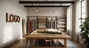 Amberwave Textile Atelier Creative Virtual Office Background