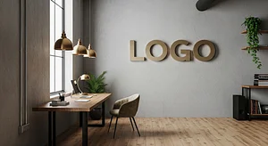 Citrine Concrete Atelier Creative Virtual Office Background