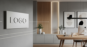 Warm Modern Workspace