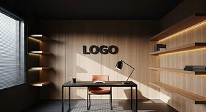 Twilight Oak Innovation Nook Startup Virtual Office Background